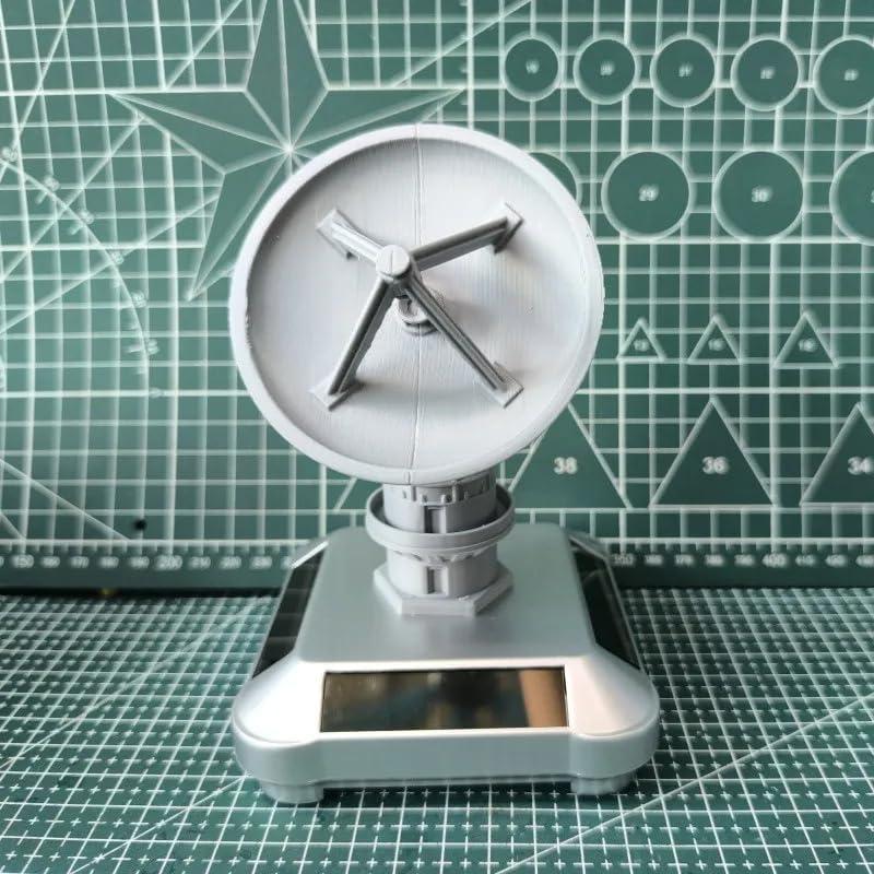 Adorno Rotatorio Militar Venshy con Energía Solar 12.7cm