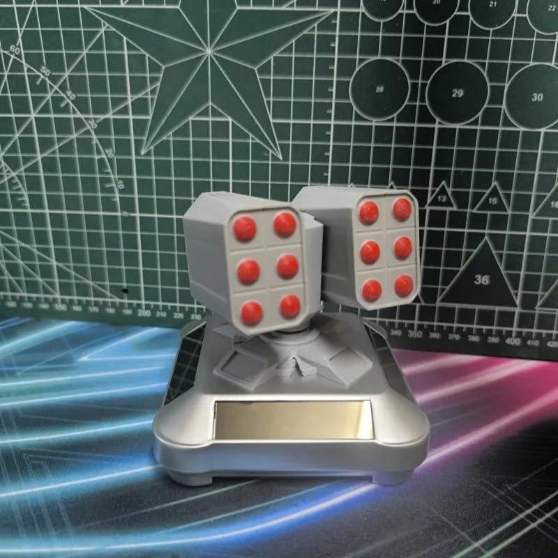 Adorno Rotatorio Militar Venshy con Energía Solar 12.7cm