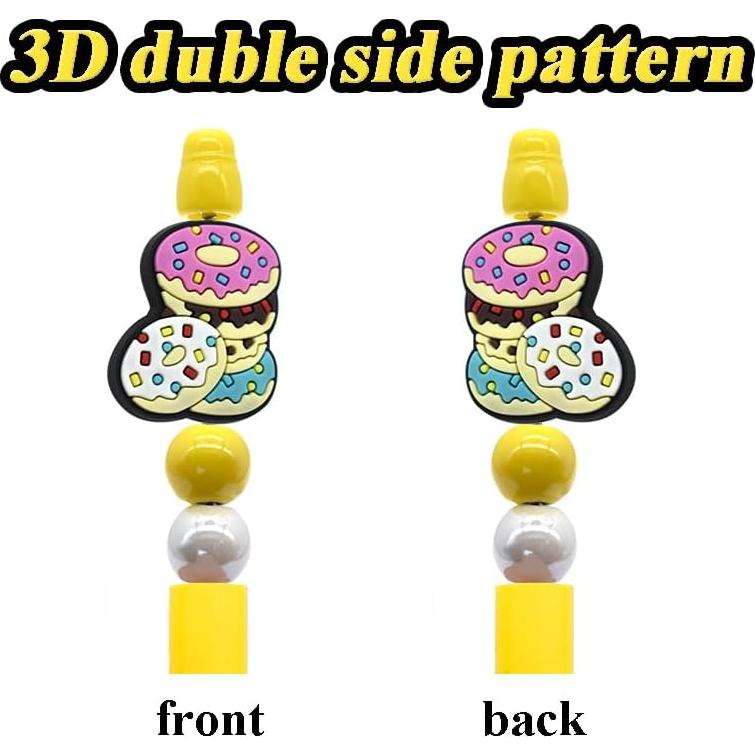 40 Perlas de Silicona Coloridas XHAOYEAHX para Manualidades DIY