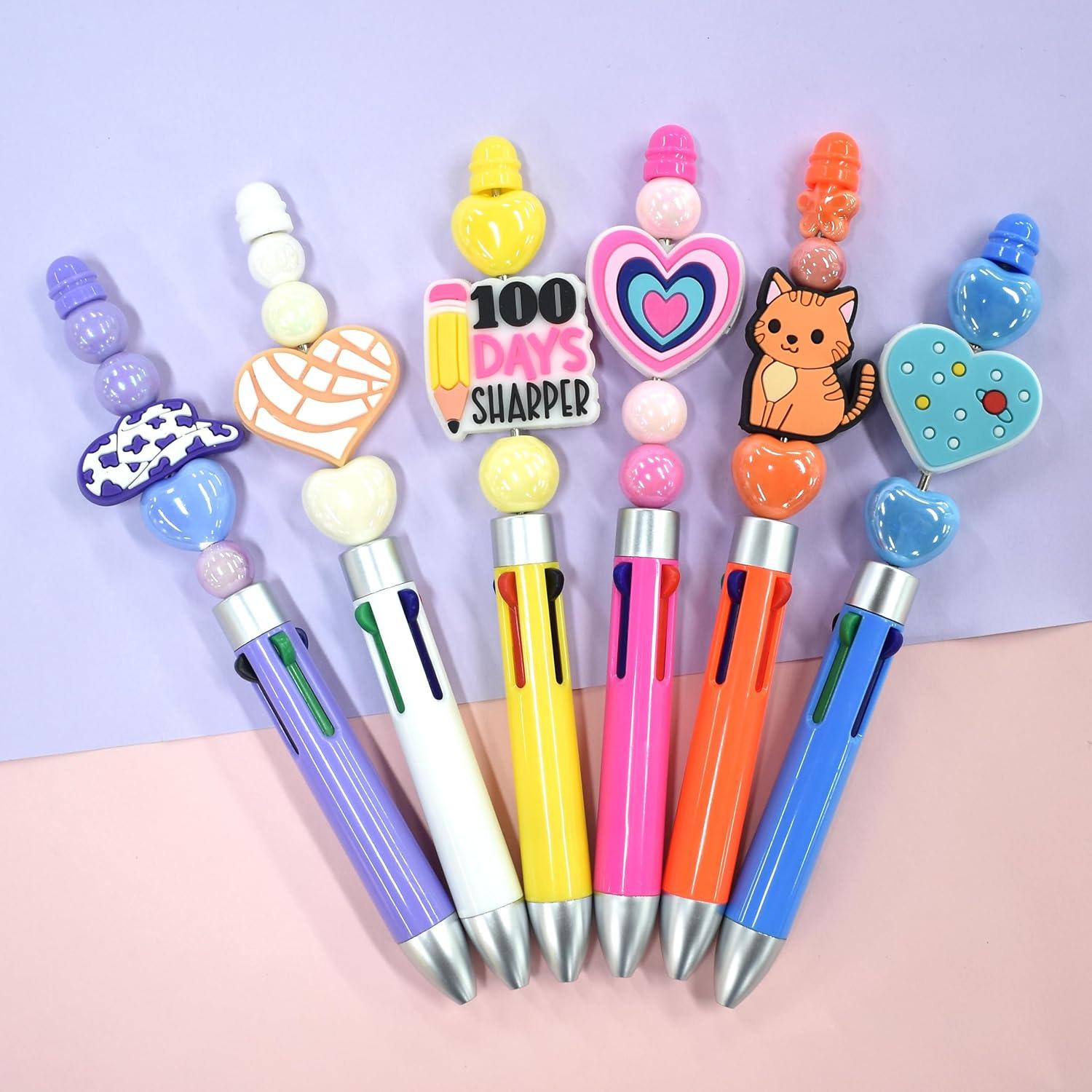 40 Perlas de Silicona Coloridas XHAOYEAHX para Manualidades DIY