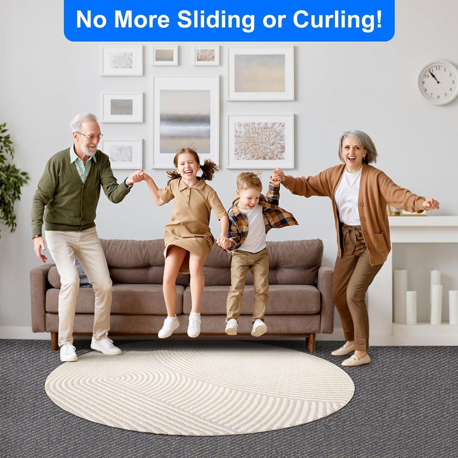 Cinta de Alfombra Kadrama 16 Piezas 8 cm Antideslizante