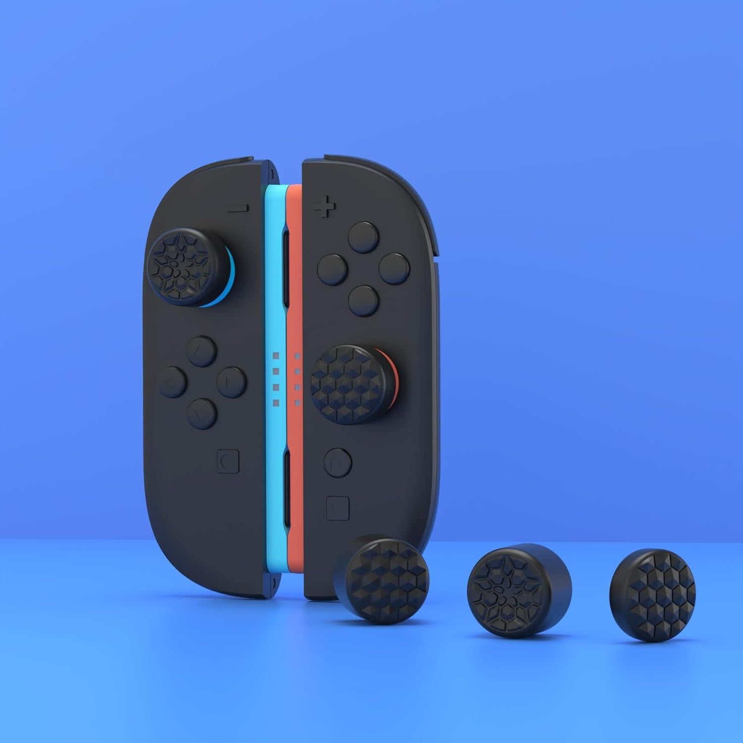 Agarres Ergonómicos PlayVital para Joycon Nintendo Switch 2 - 10 Piezas