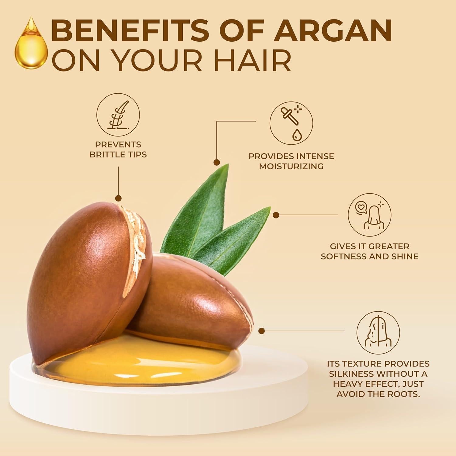 Aceite de Argán Naissant 118 ml | Control de Frizz y Brillo