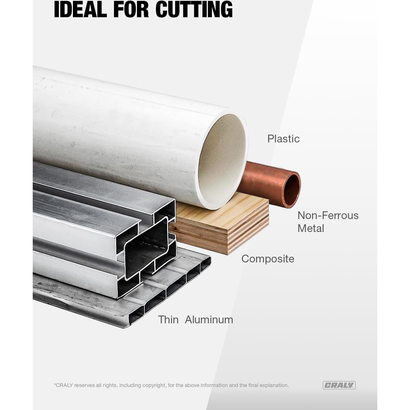 Hoja de Sierra Circular CRALY 11.43 cm 42 Dientes Aluminio