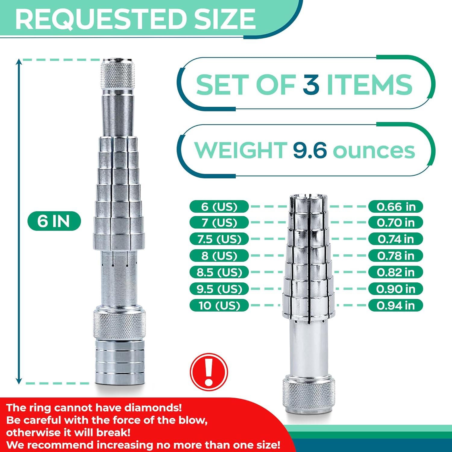 Kit de Herramientas para Estirar Anillos - Joyería Profesional