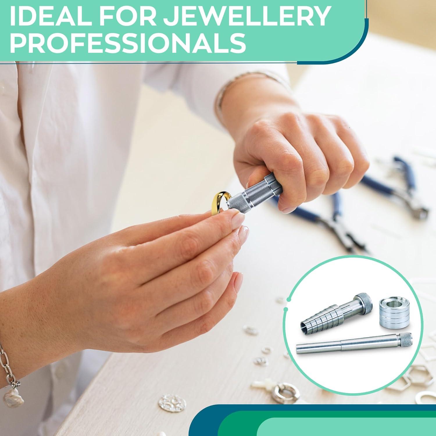 Kit de Herramientas para Estirar Anillos - Joyería Profesional