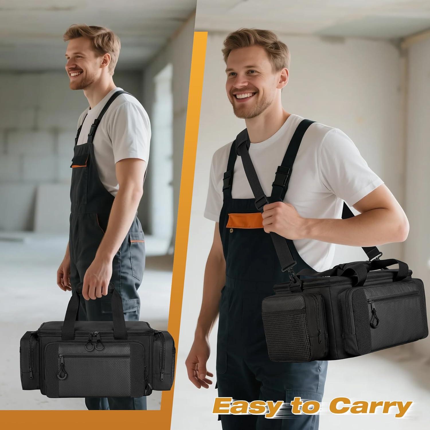 Bolsa de Herramientas Táctica Trahzia Negra 35.56x21.59x20.07 cm