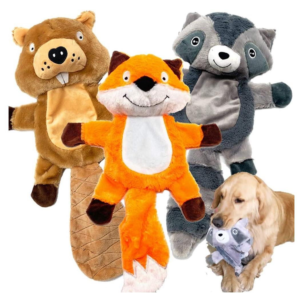 Juguetes para Perros Squeaky Jalousie XL - 3 Piezas Duraderos