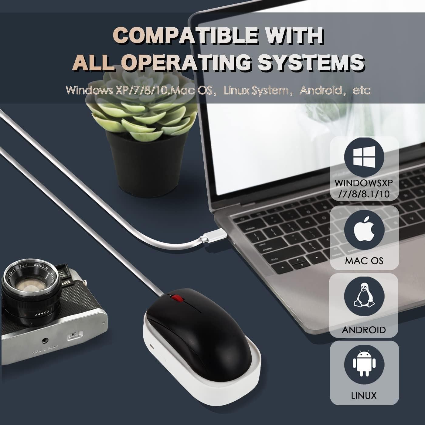 Mouse Jiggler YEPLING Indetectable para PC y Mac USB