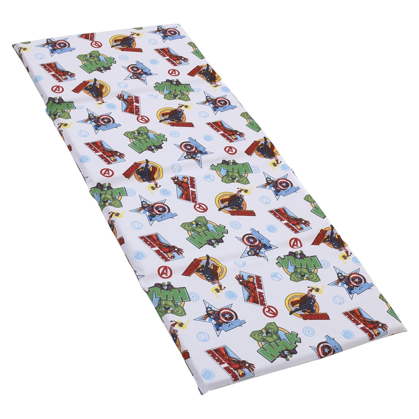 Sábana para Colchoneta de Siesta NoJo Vengadores 48x114 cm