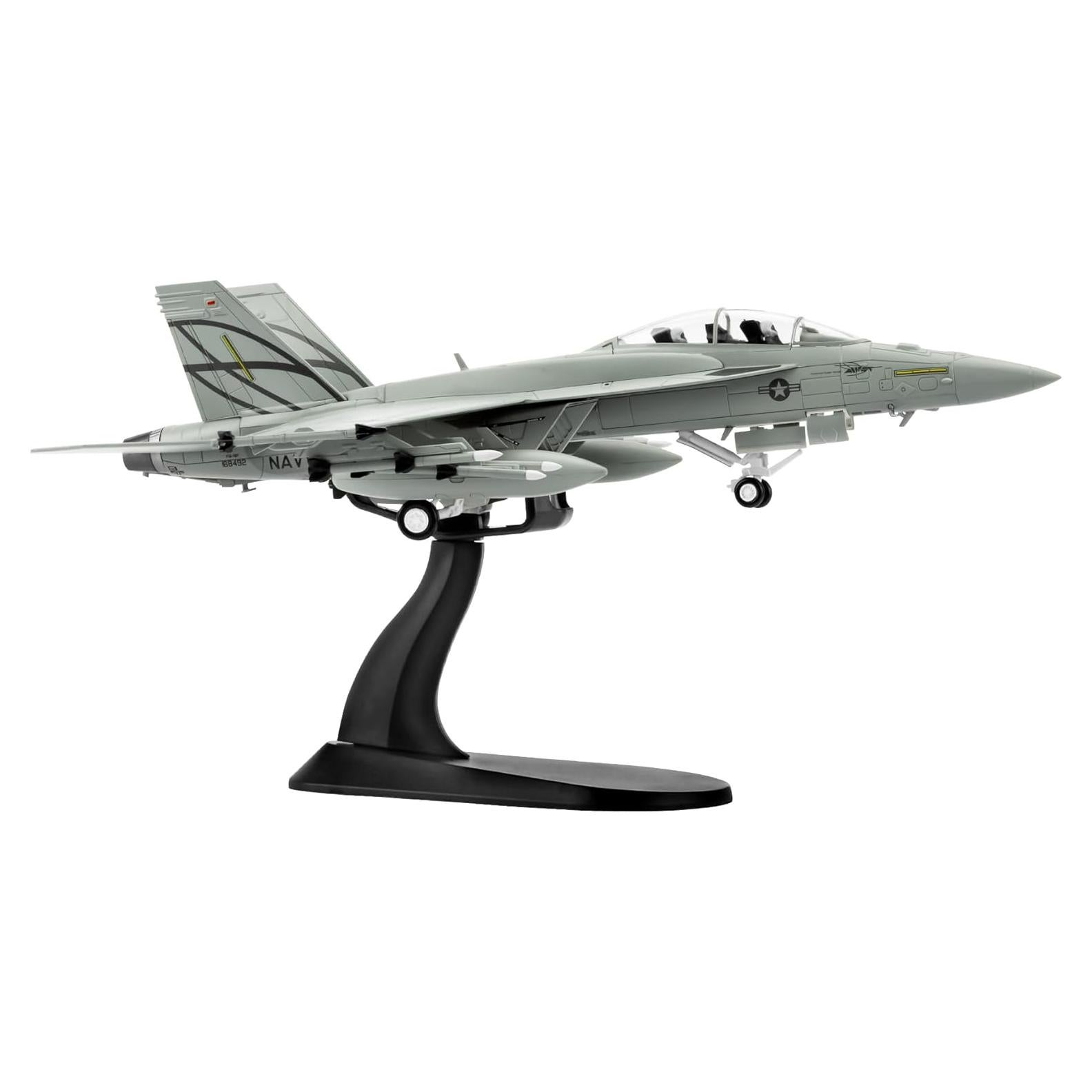 Modelo de avión militar HANGHANG F/A-18F 1:72 aleación