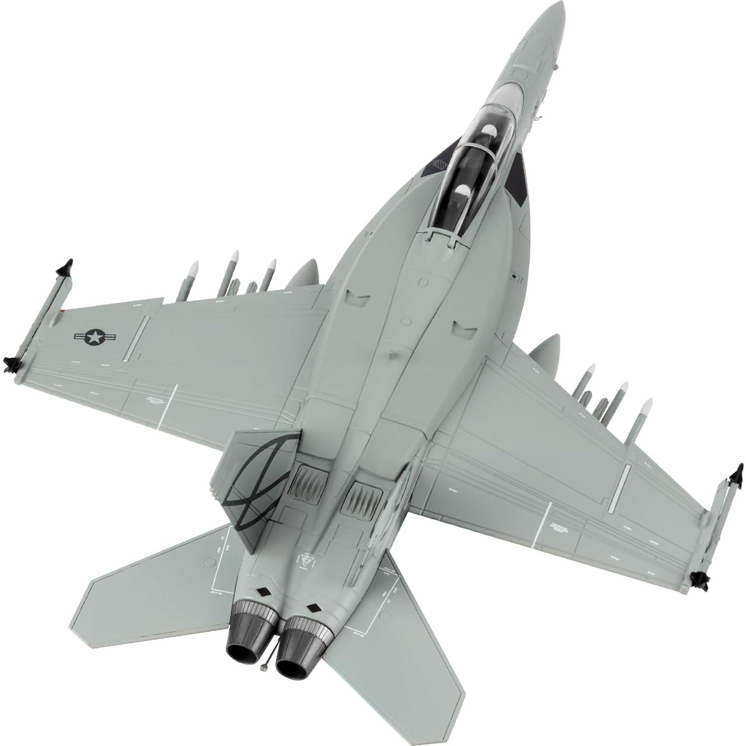 Modelo de avión militar HANGHANG F/A-18F 1:72 aleación