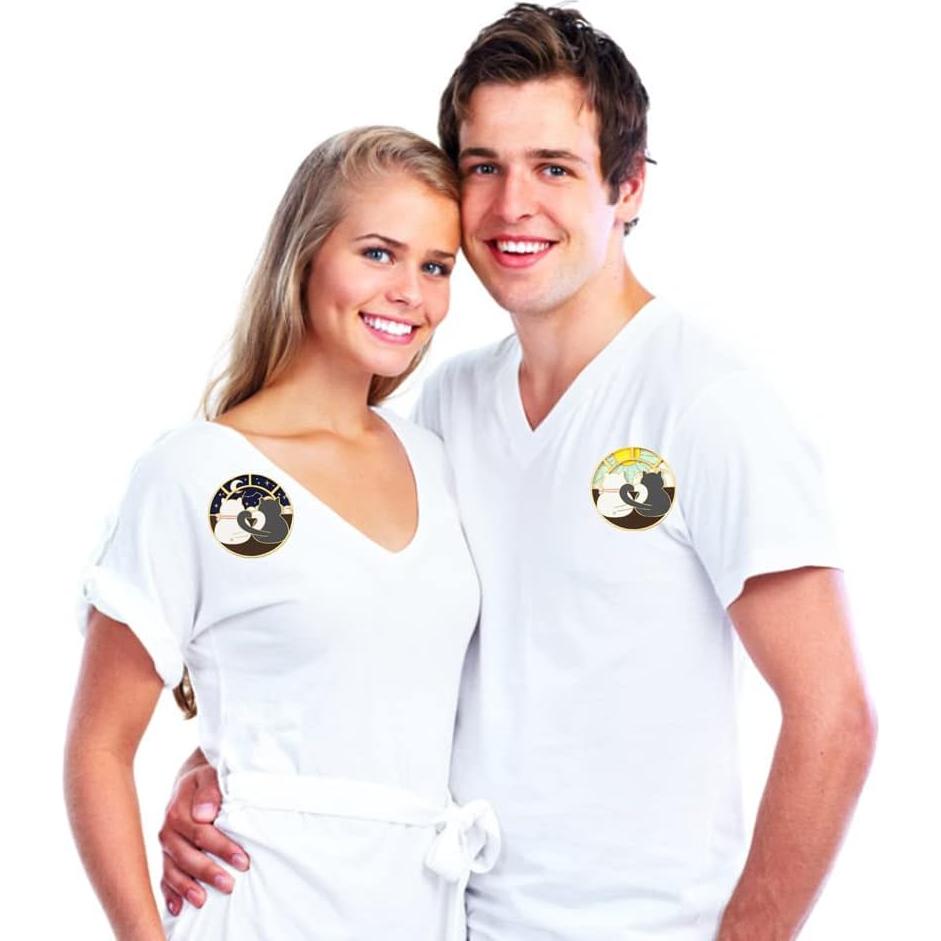 Pin de Esmalte Giratorio Gato Anime YURAOER - 4.7 cm