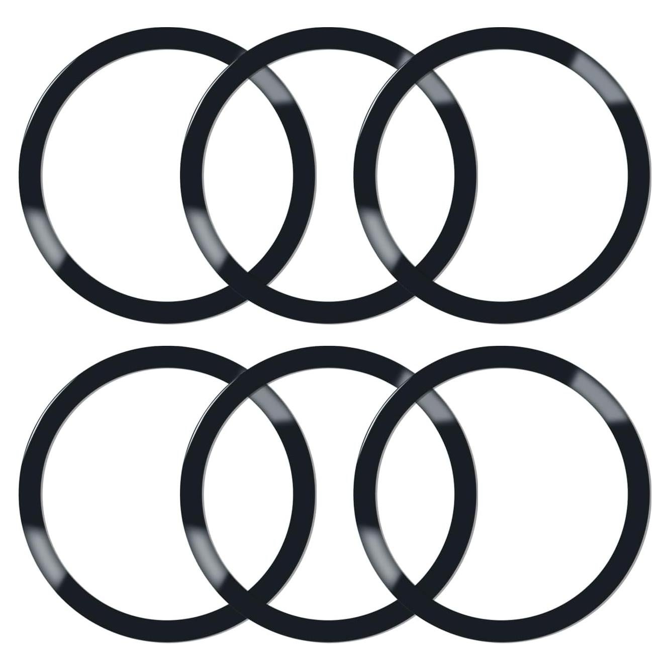 Anillos Metálicos Universales IOUALEY para Carga Inalámbrica