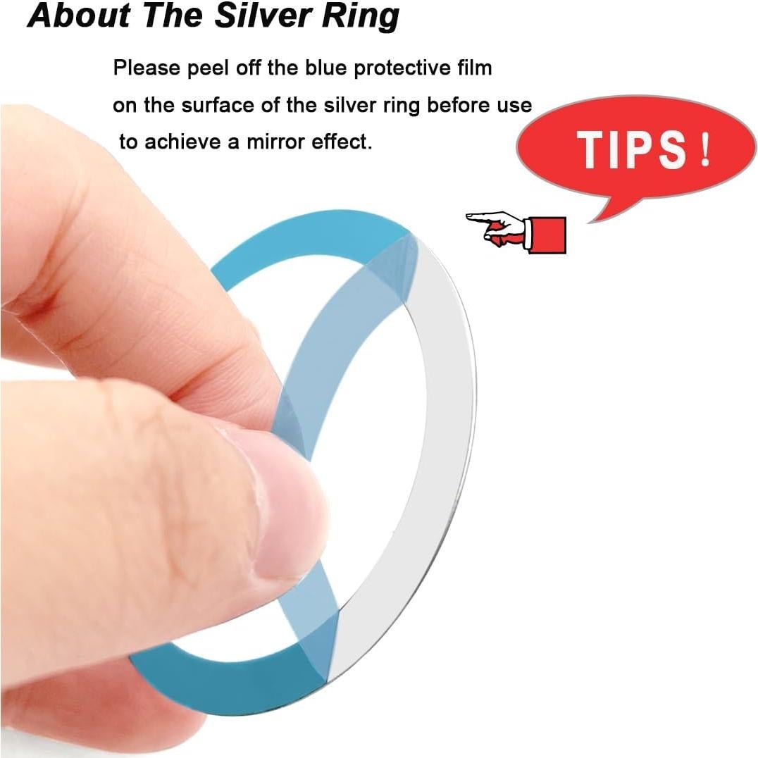 Anillos Metálicos Universales IOUALEY para Carga Inalámbrica