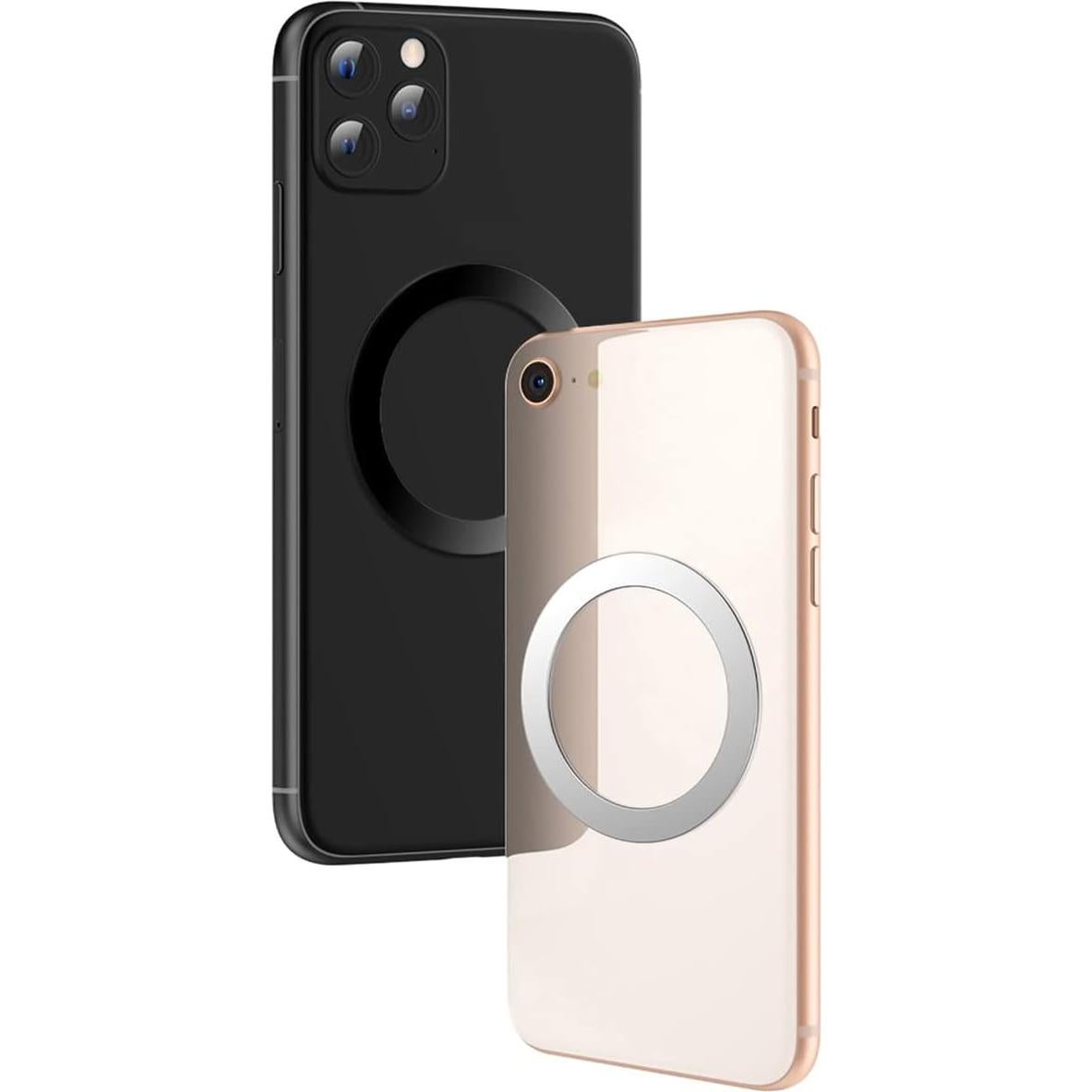 Anillos Metálicos Universales IOUALEY para Carga Inalámbrica