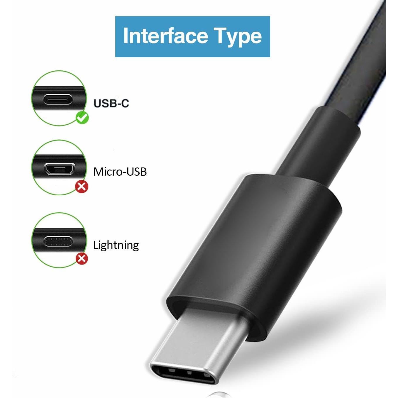 Cable USB A a USB C 0.5m AMORK para iPhone 15/16 CarPlay