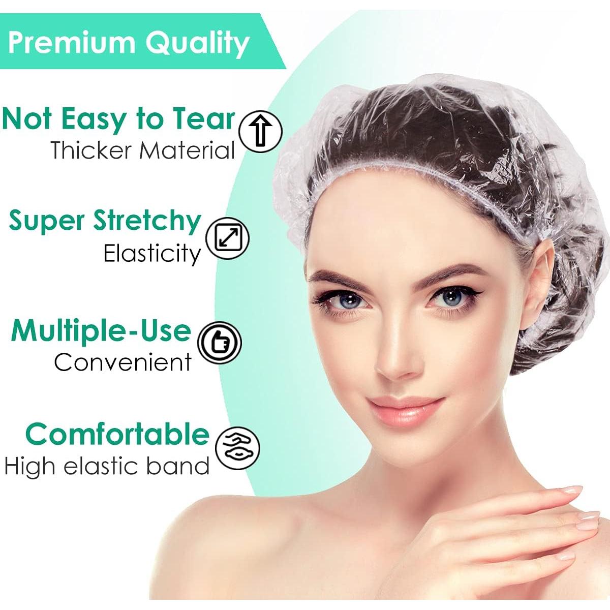 Gorros de Ducha Desechables Rotema - 40 Unidades Impermeables