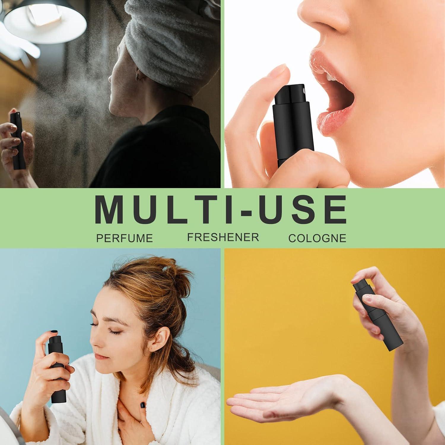 Beieverluck 15 Piezas Atomizadores de Perfume 8ml Portátiles