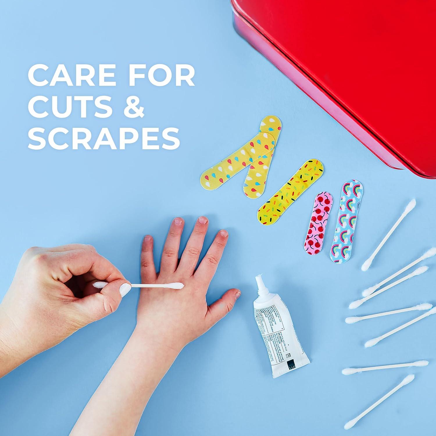 Bastones de Algodón Q-tips Escudo de Higiene Paquete de 2