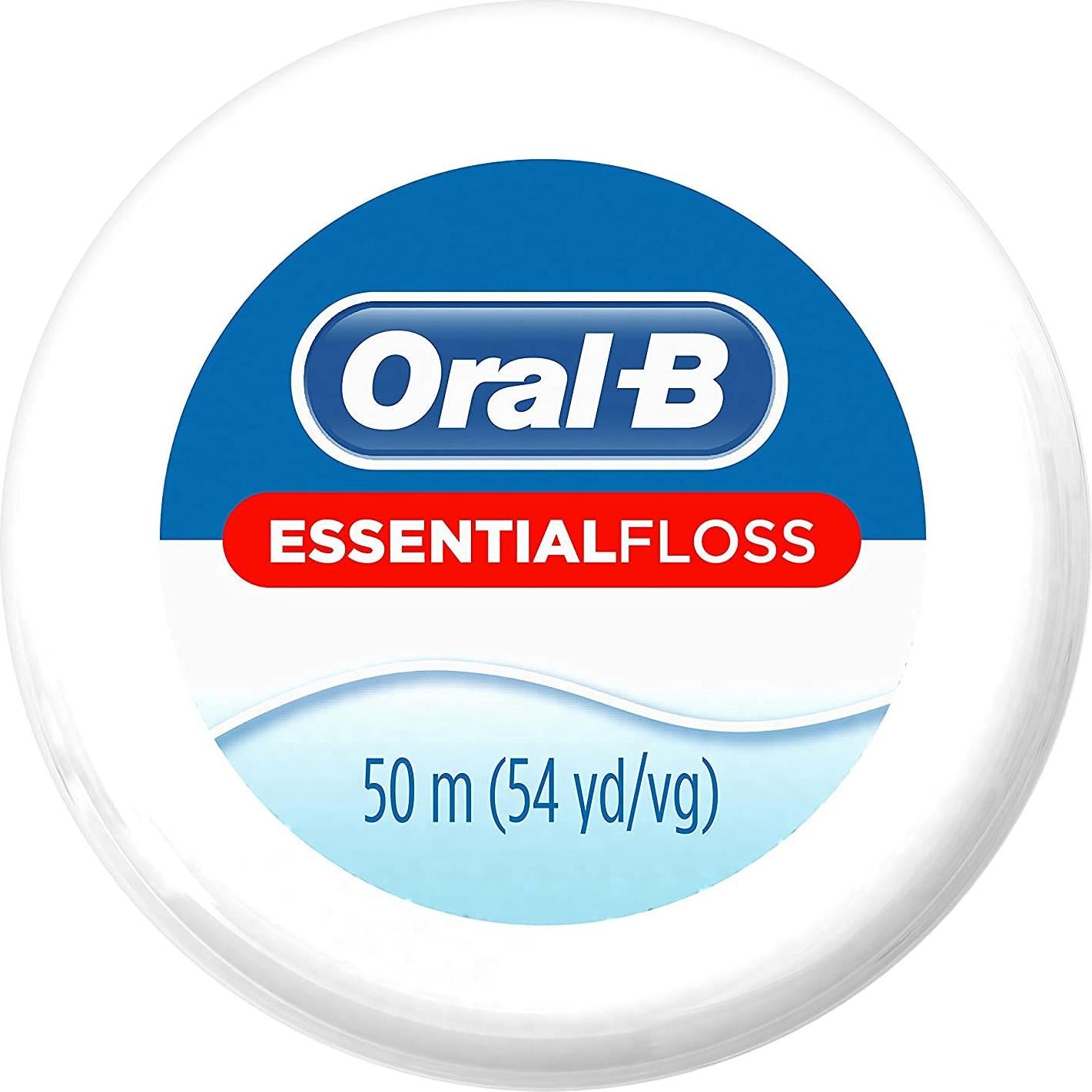 Hilo Dental Oral-B Essential Floss 50m - Defensa contra Caries