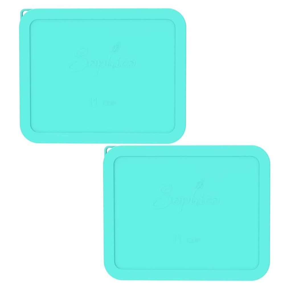 Cubiertas de Silicona Rectangulares 11 Tazas SOPHICO 2PACK