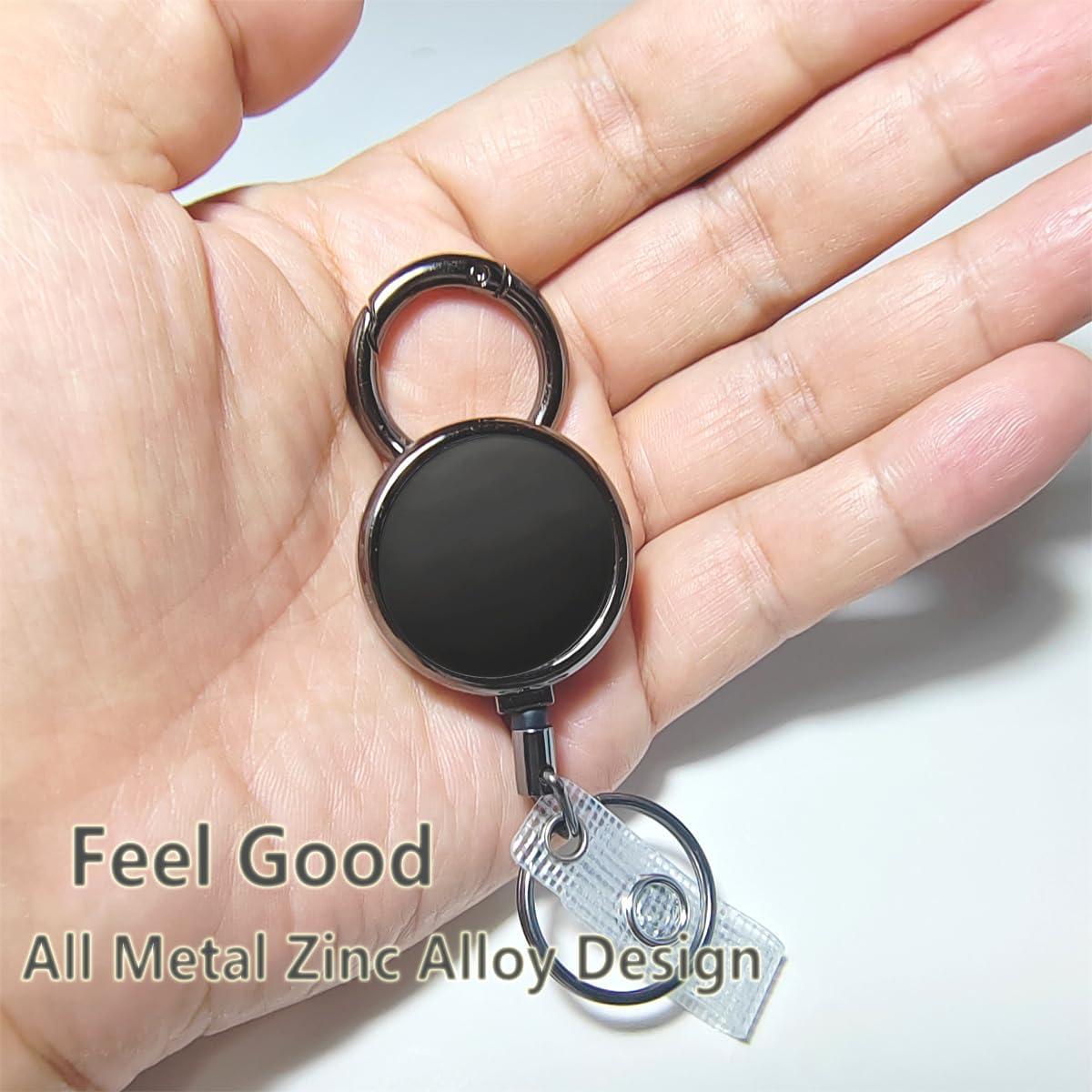 Paquete de 2 Sujetadores de Insignia FadyRaye Metal 55cm