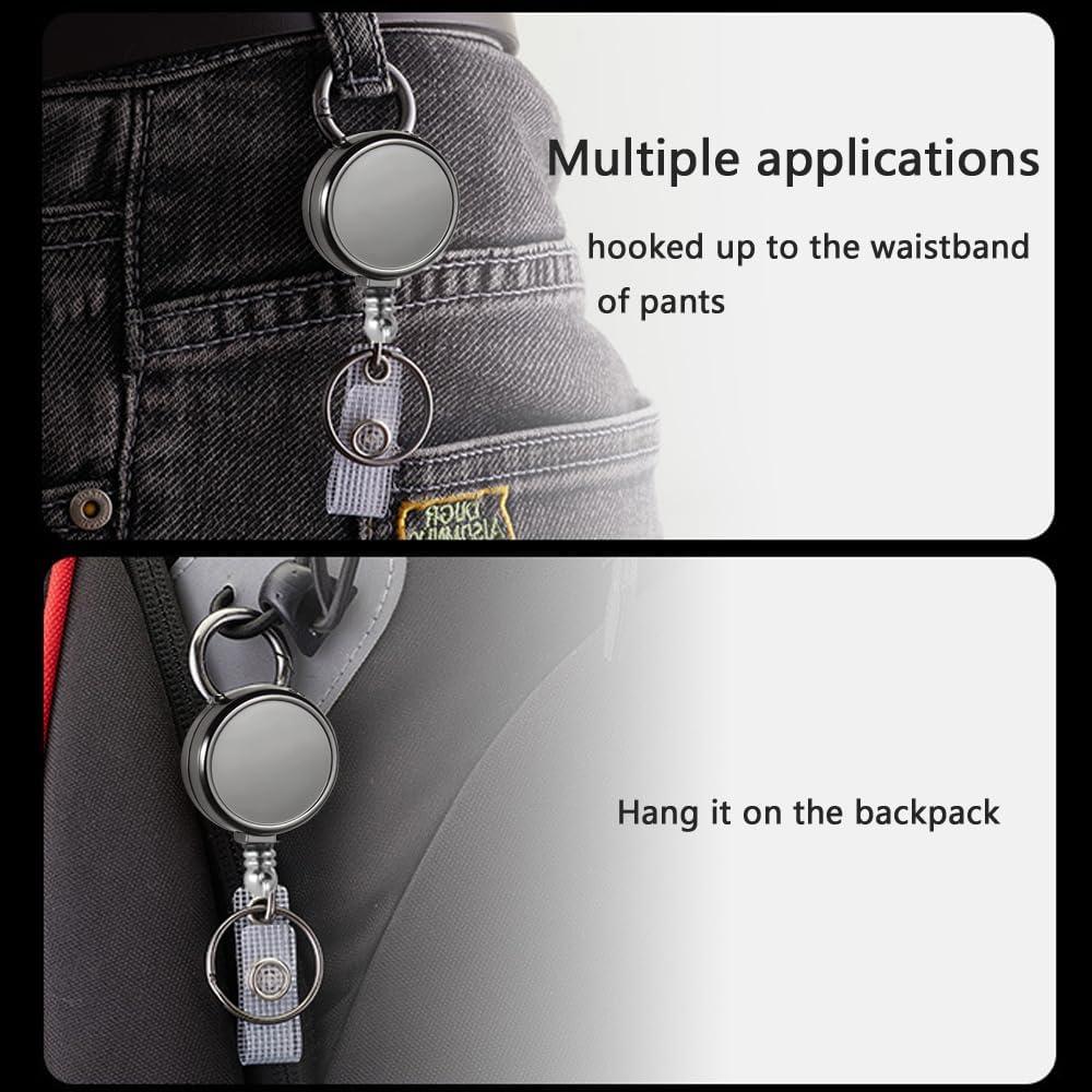 Paquete de 2 Sujetadores de Insignia FadyRaye Metal 55cm