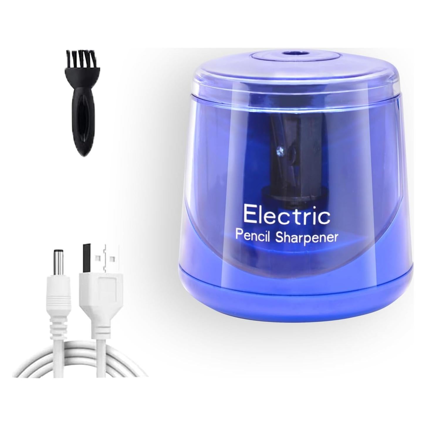 Sacapuntas Eléctrico Zankocat Automático Portátil Azul