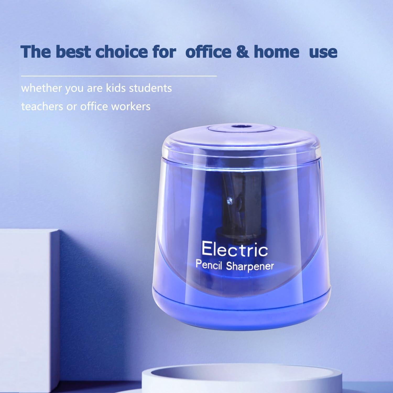 Sacapuntas Eléctrico Zankocat Automático Portátil Azul