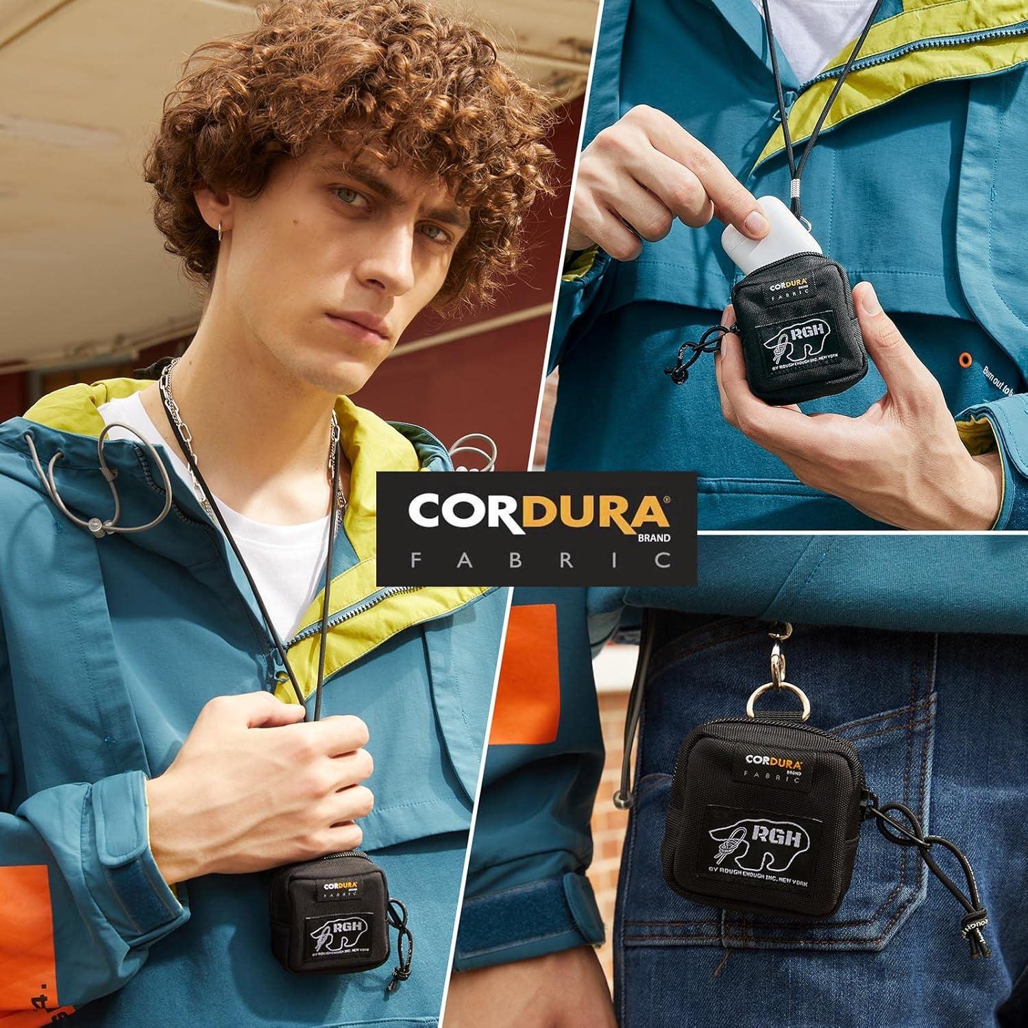 Funda para Auriculares Rough Enough RE8536 Negra con Lanyard