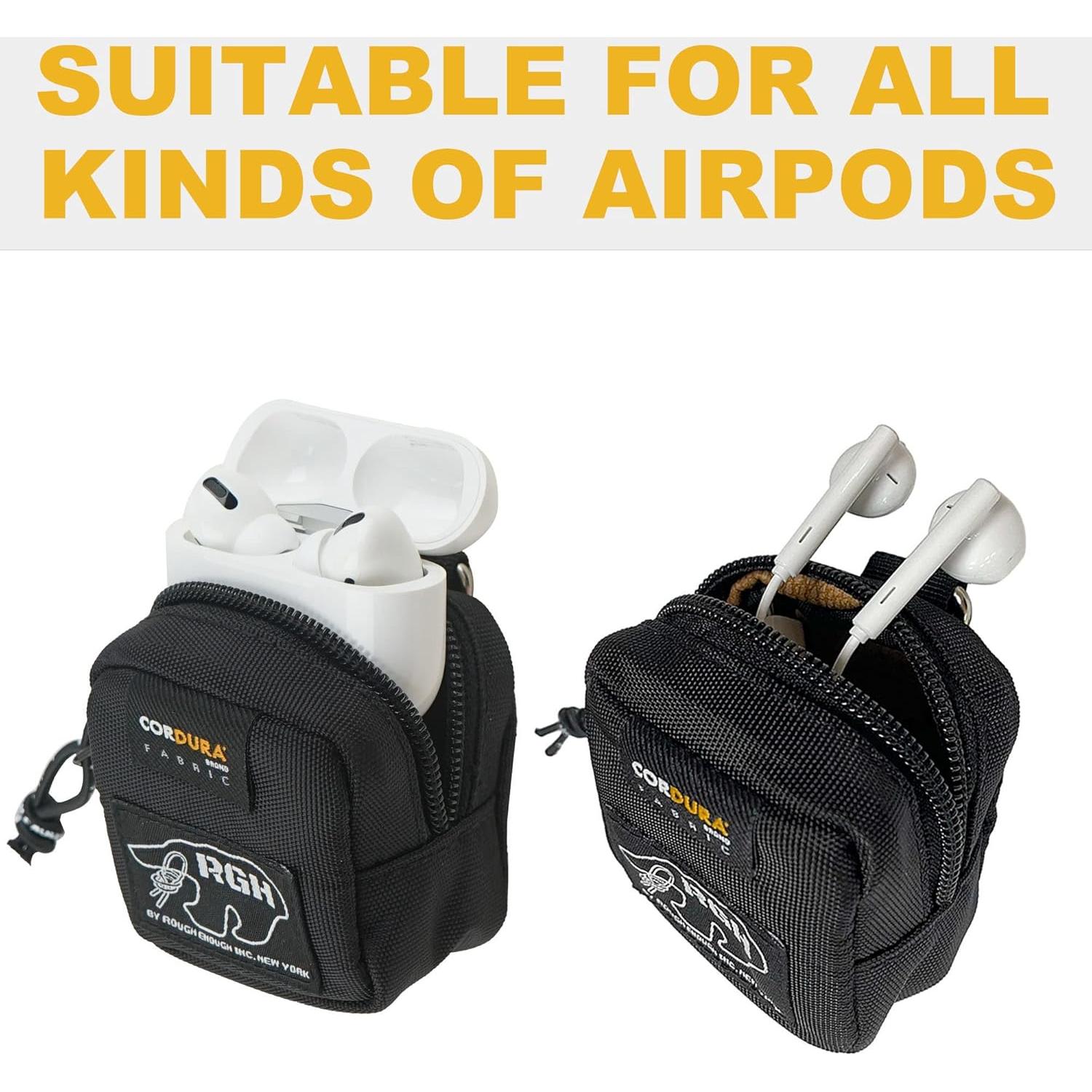 Funda para Auriculares Rough Enough RE8536 Negra con Lanyard