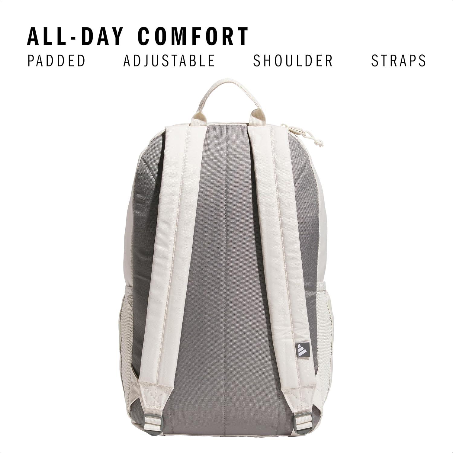 Mochila clásica adidas 3-Stripe unisex con funda para laptop