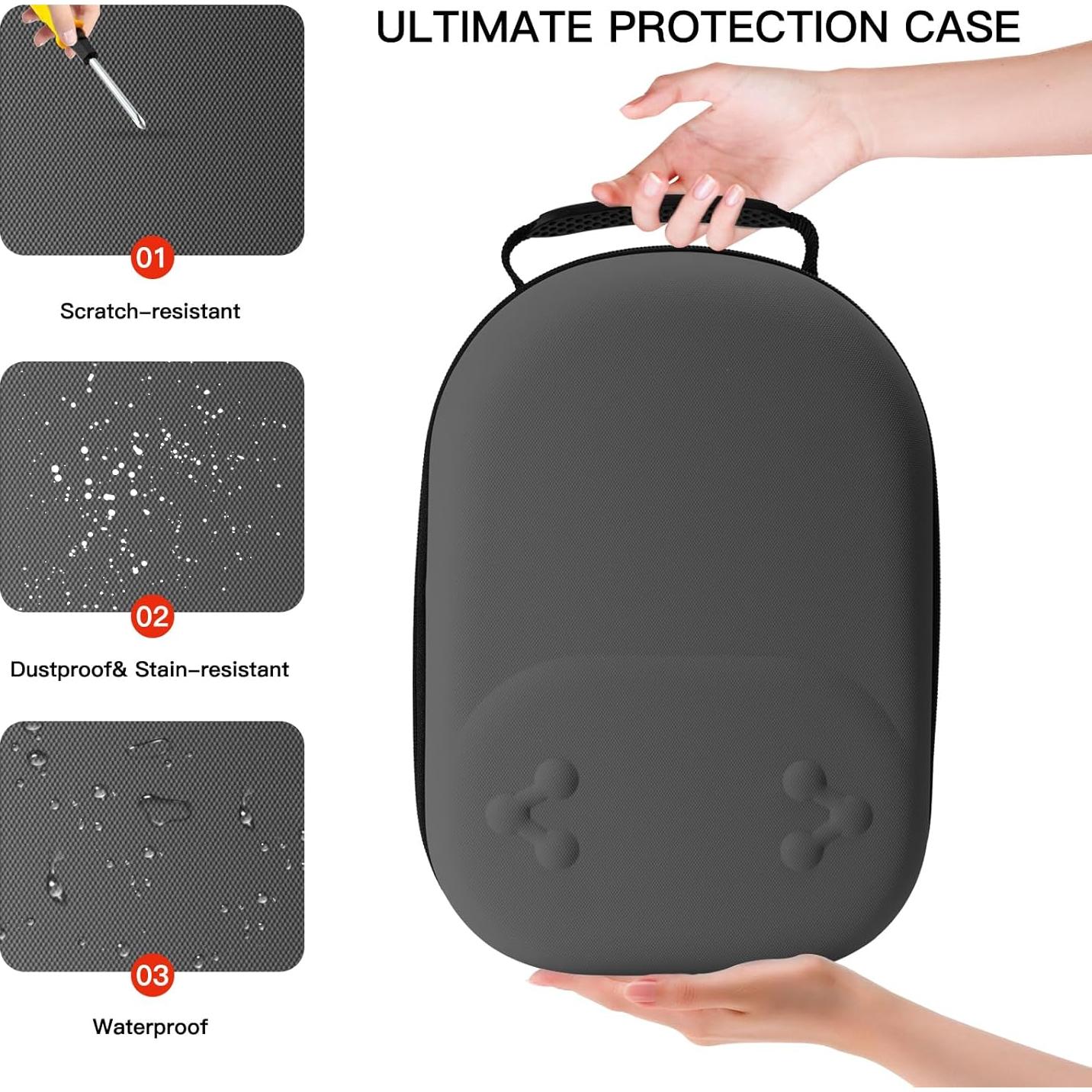 Funda Dura Bibuks para Oculus Meta Quest 3/3S - Almacenamiento Viaje