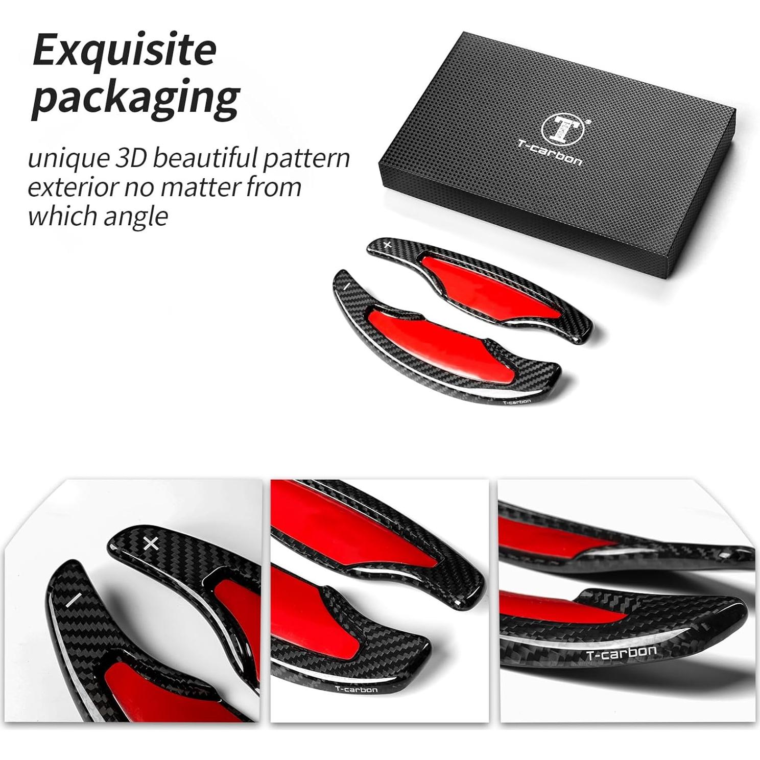 Extensiones de Palanca de Cambio T-carbon para Cadillac ATS 2014-2019