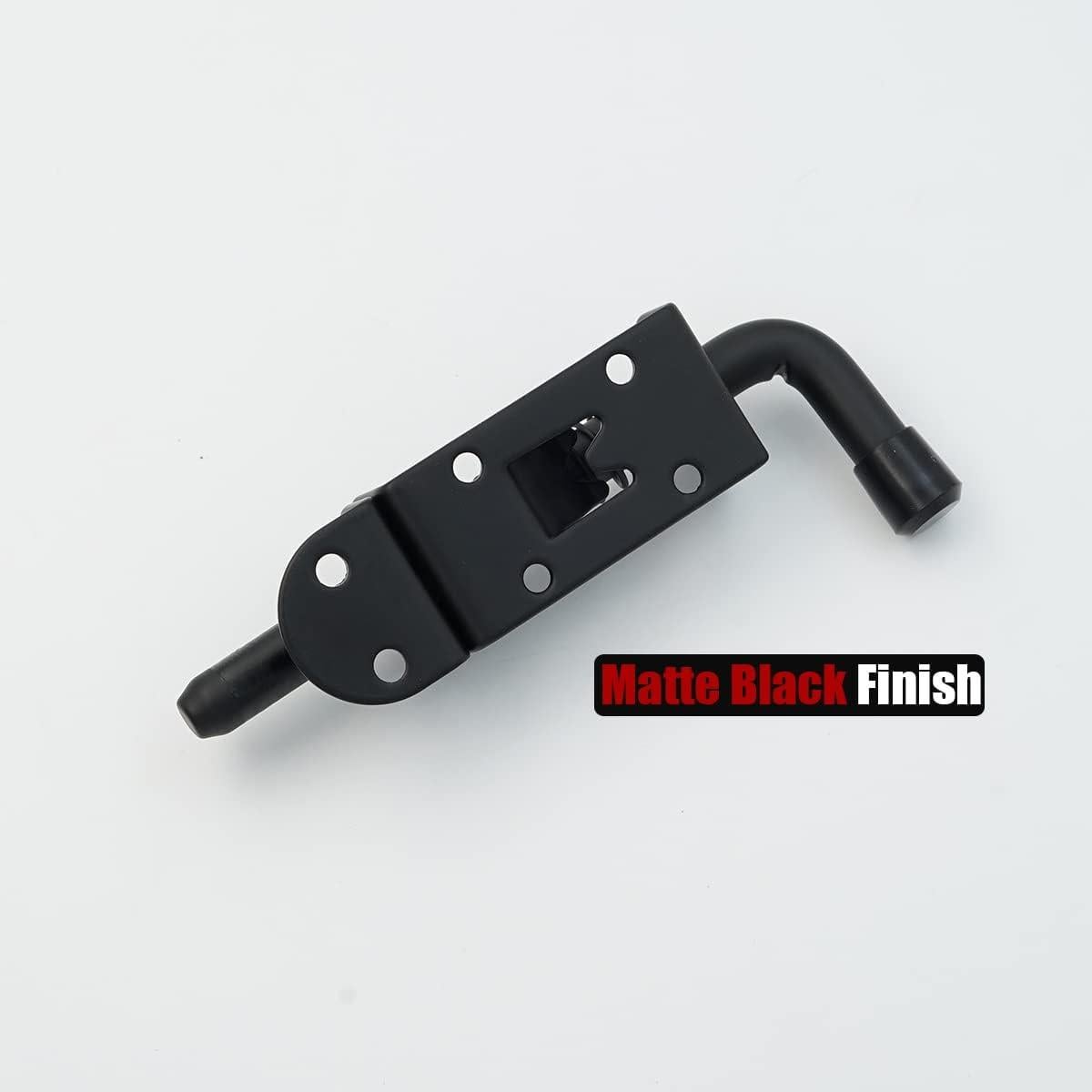 Pasador de Resorte JQK 5" Acero Inoxidable Negro HSB300-BK