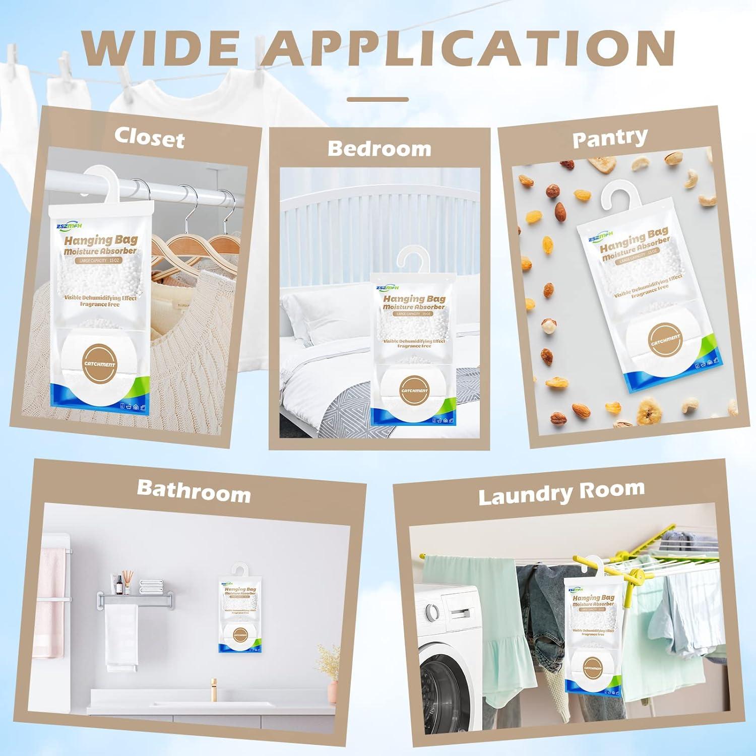 Bolsas Deshumidificadoras ZSZMFH 8 Paquetes 425g Sin Olor