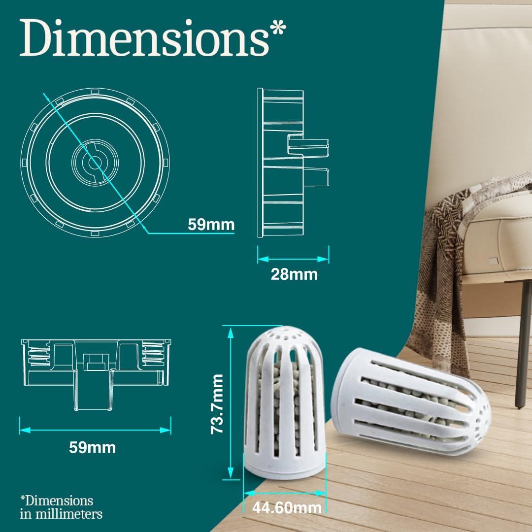 Filtros de Reemplazo Aennon para Humidificador Ultrasónico - 3 Piezas