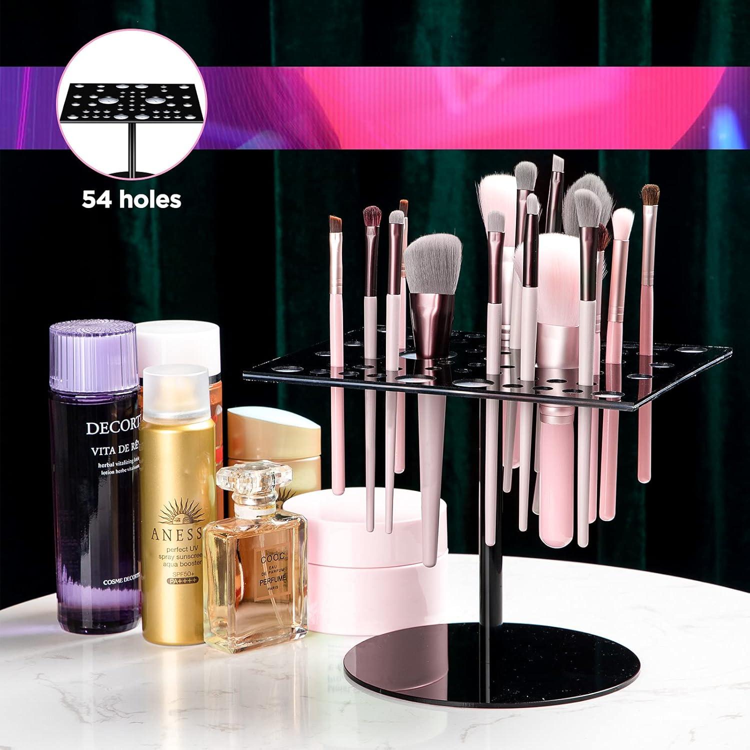 Soporte de Secado para 54 Brochas Jetec, Plegable y Portátil