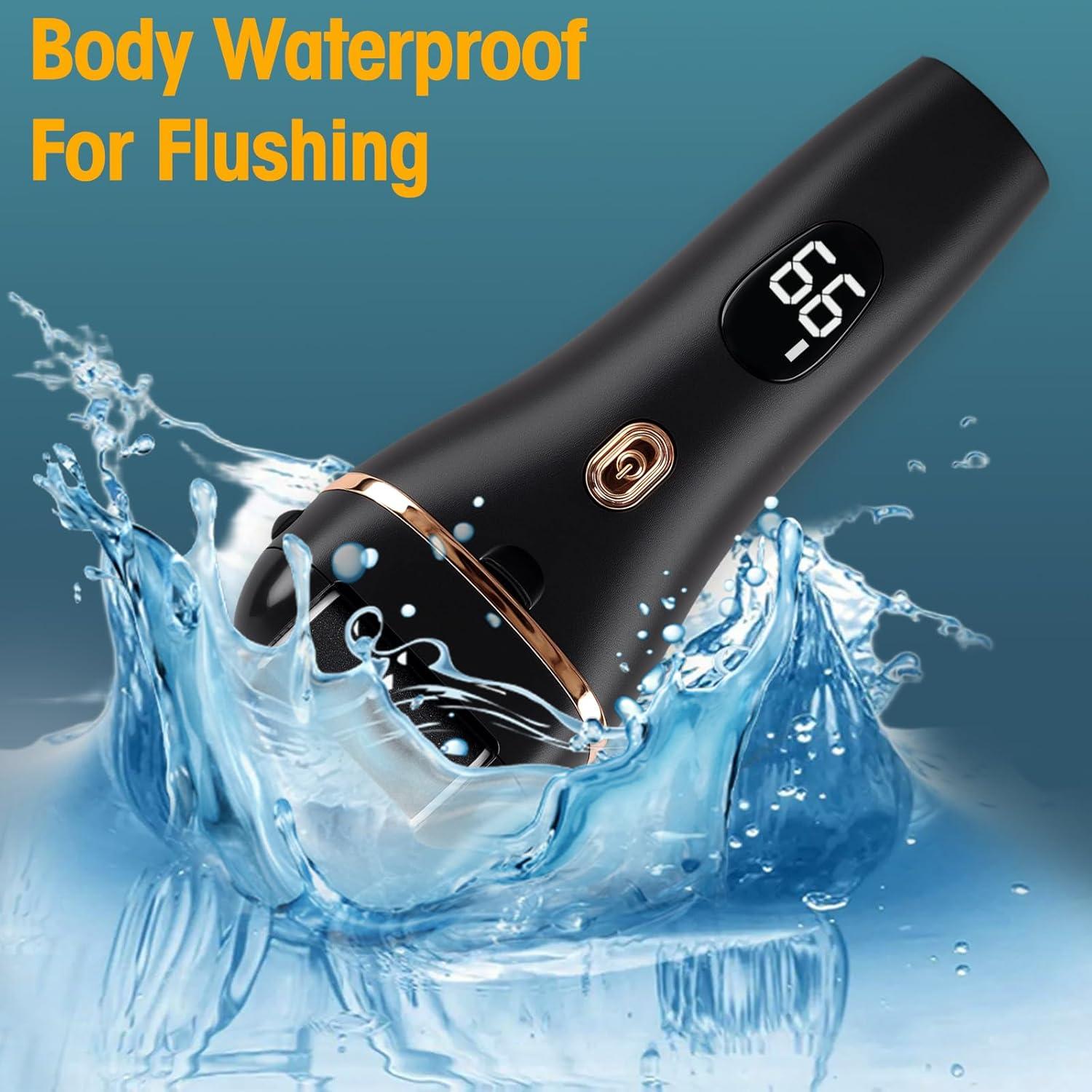 Exfoliador de pies eléctrico Meyluth, kit pedicura 17 en 1