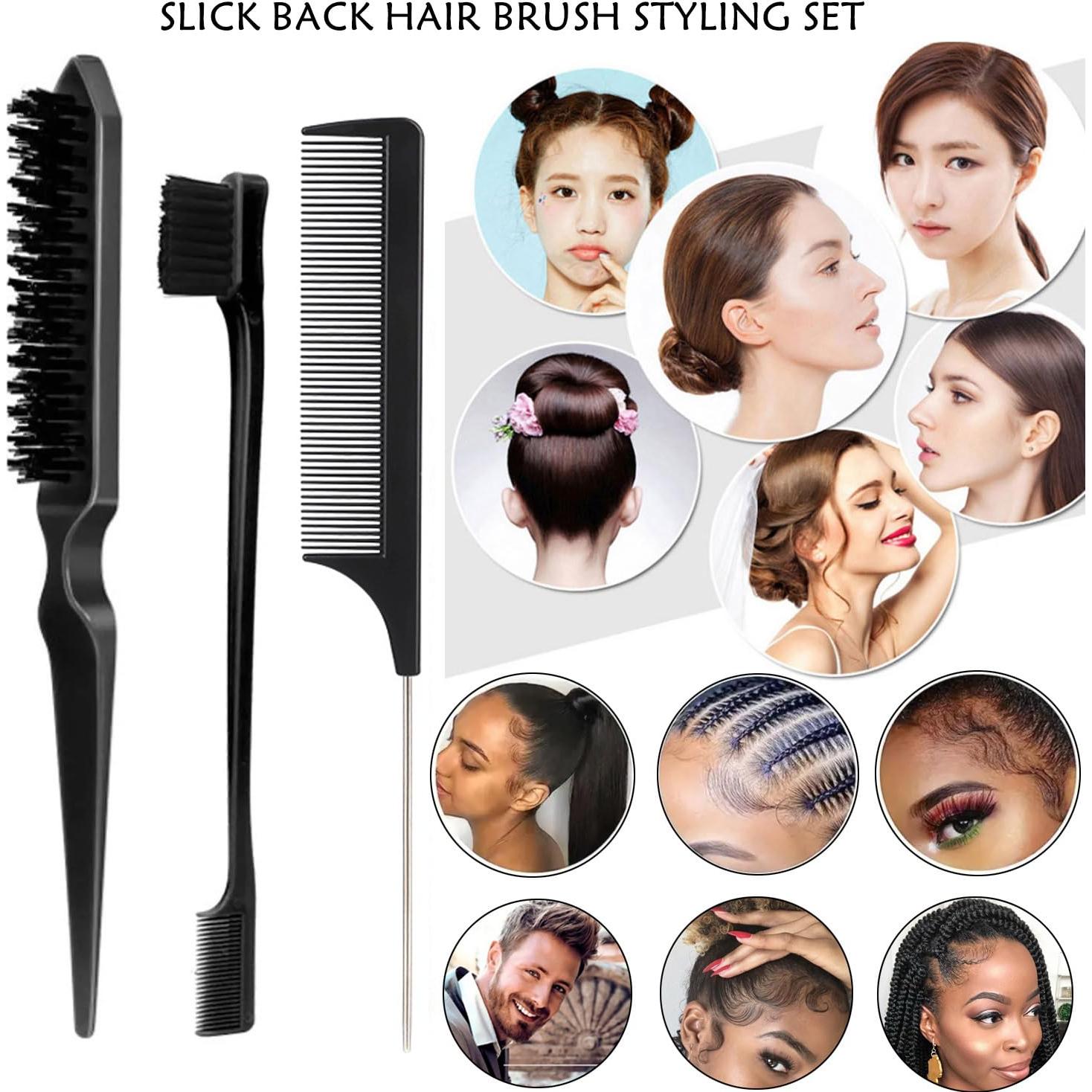 Juego de Cera para Cabello BestLand - 4 Piezas, Negro