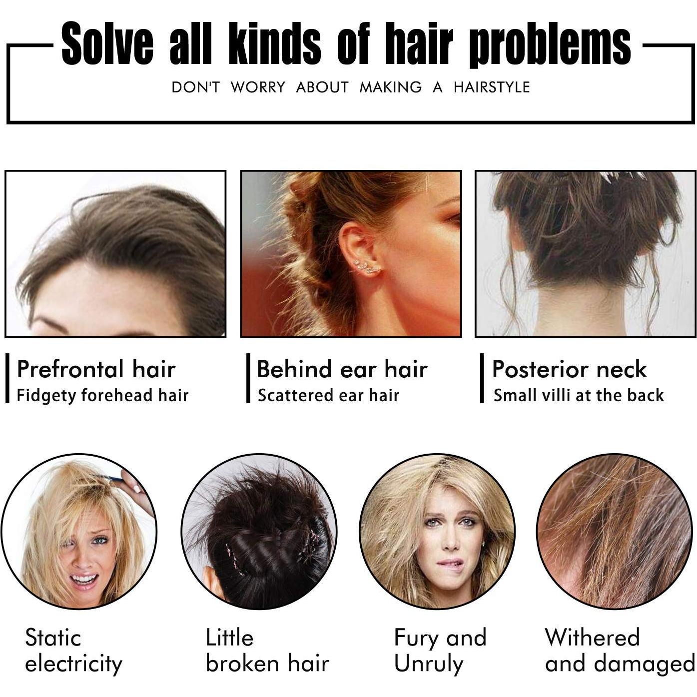 Juego de Cera para Cabello BestLand - 4 Piezas, Negro