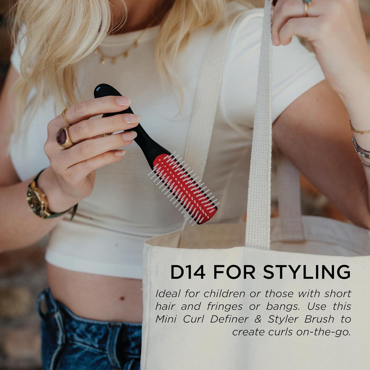 Cepillo para Cabello Rizado Denman Mini Curl Definer D14