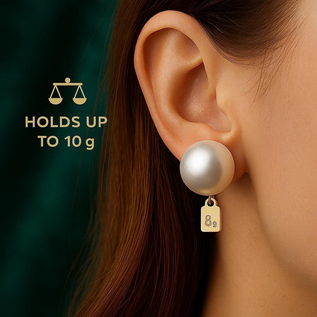 Respaldos de Aretes de Silicona Hipoalergénicos Anchora 6 Pcs