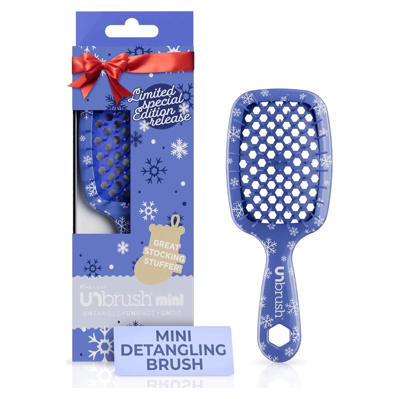 Cepillo de Pelo Mini UNbrush FHI Heat Azul Helado 17.78cm