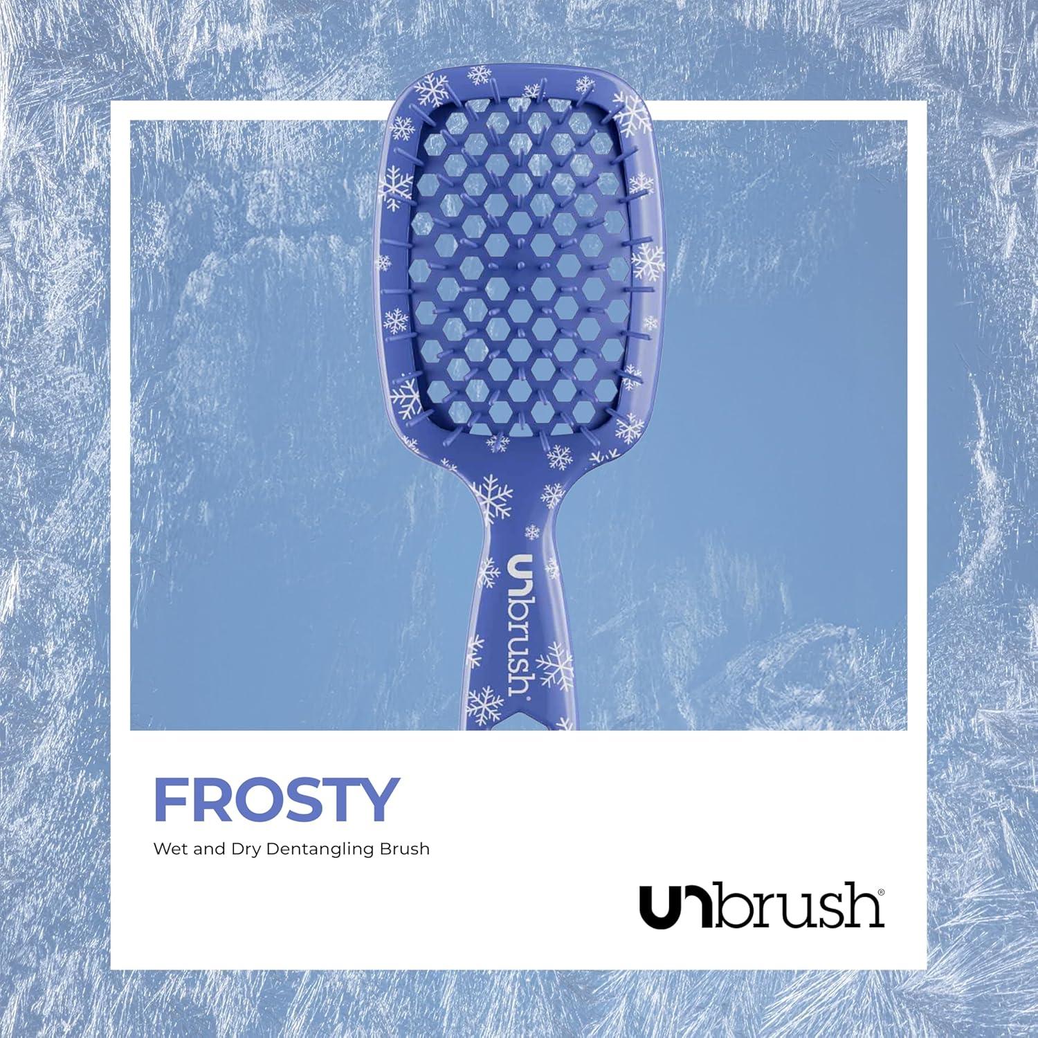 Cepillo de Pelo Mini UNbrush FHI Heat Azul Helado 17.78cm