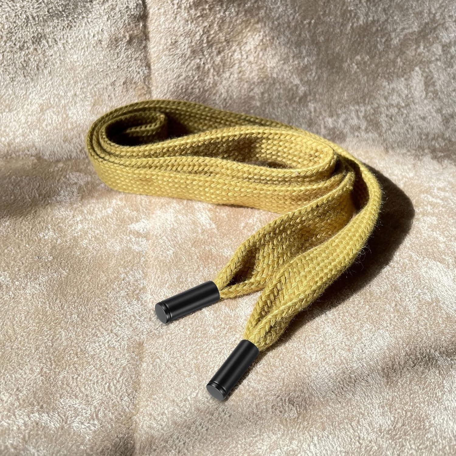 Puntas de Cordones uxcell de Aleación 15.4x6mm - 4 Piezas