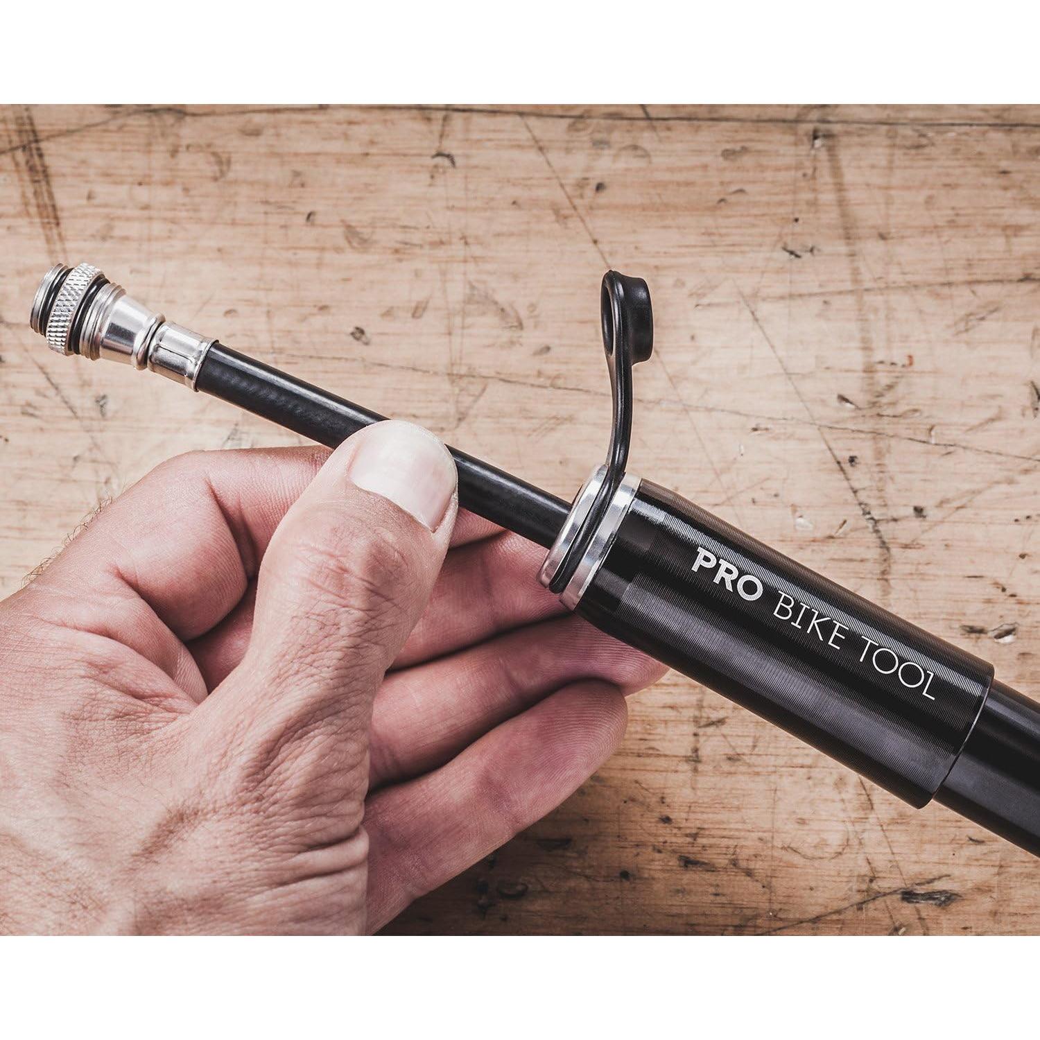 Bomba de Neumáticos Mini PRO BIKE TOOL - Inflación Rápida 100 PSI