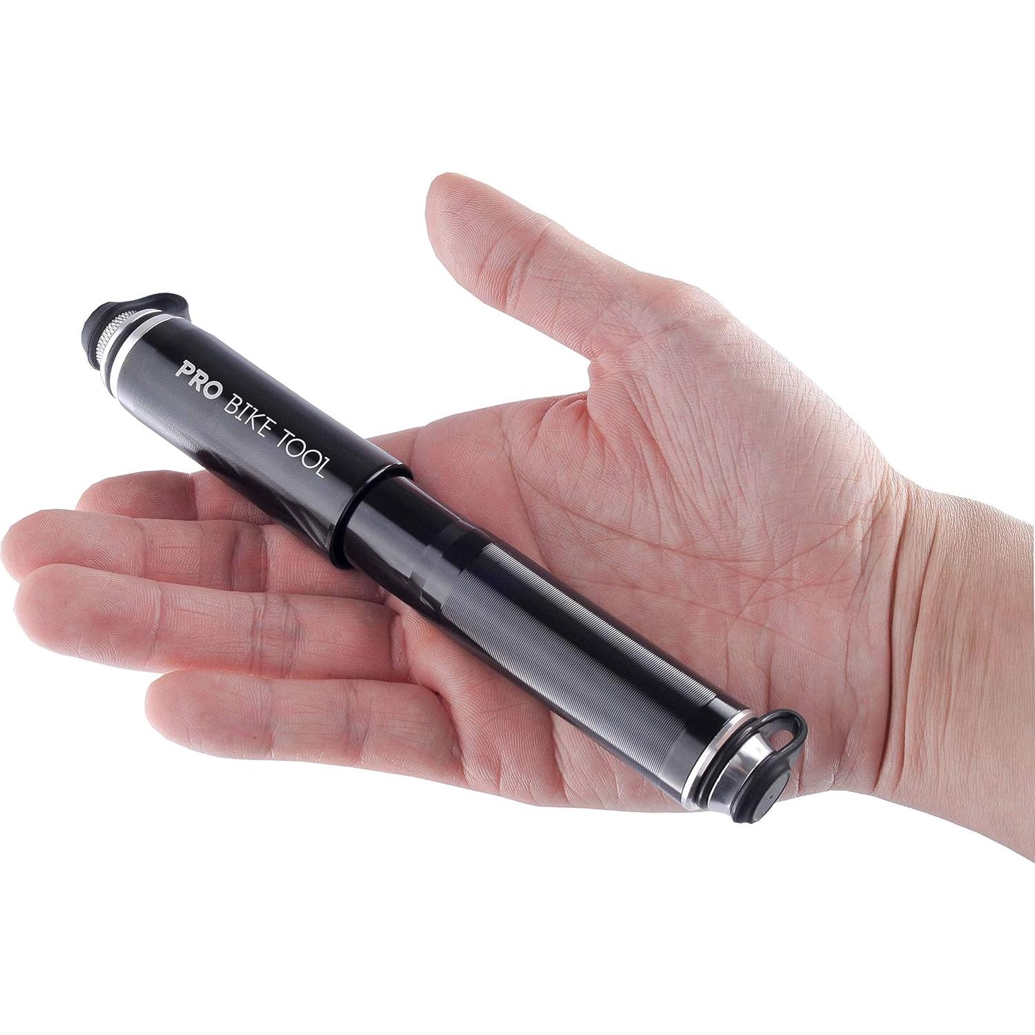 Bomba de Neumáticos Mini PRO BIKE TOOL - Inflación Rápida 100 PSI