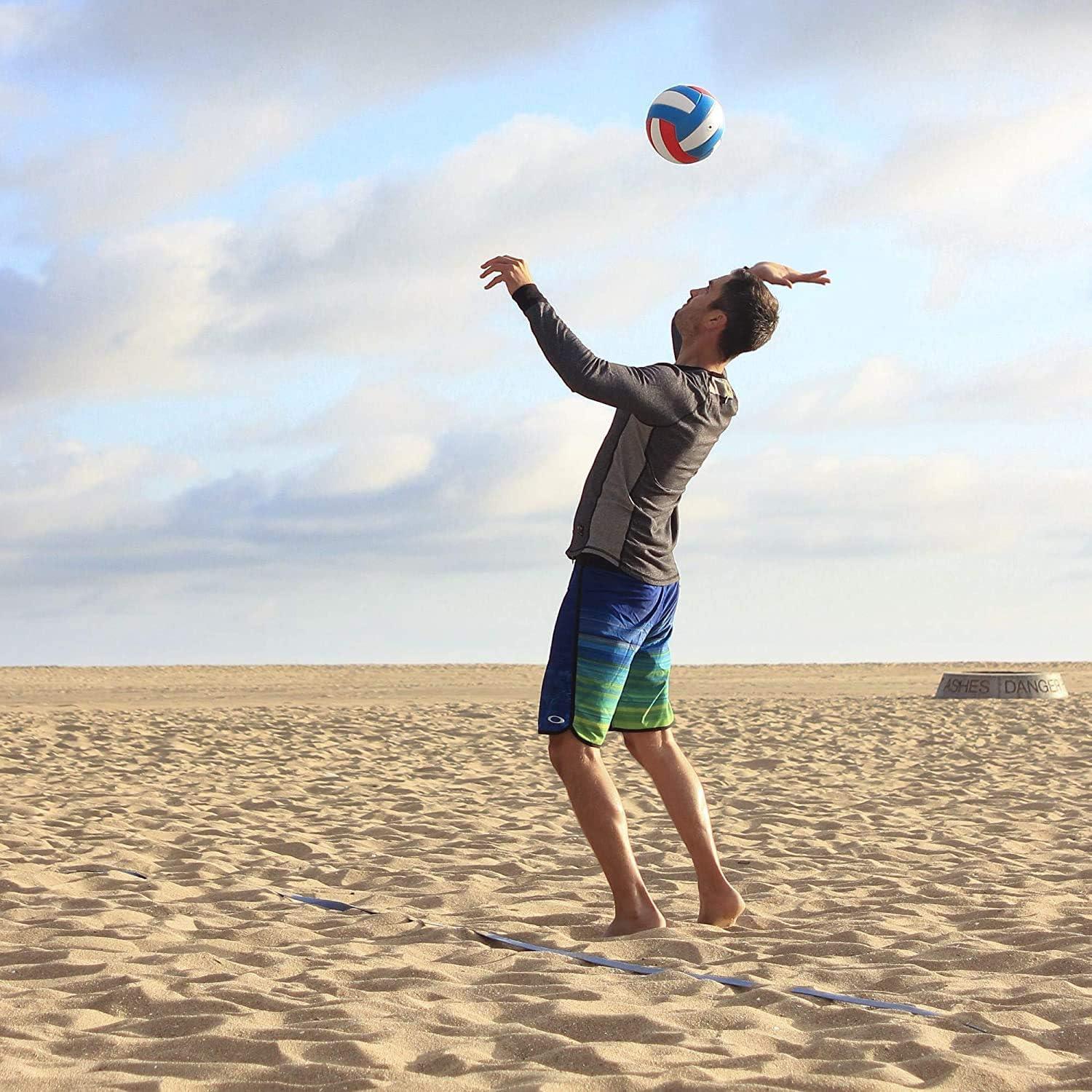 Balón de Voleibol Recreativo GoSports Soft Touch - Paquete de 6